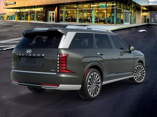 Titan Charcoal Pearl 2026 Hyundai Palisade Hybrid Calligraphy