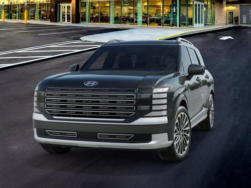 Titan Charcoal Pearl 2026 Hyundai Palisade Hybrid Calligraphy