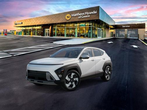 Atlas White 2026 Hyundai KONA SEL Sport