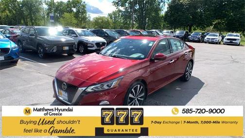 2021 Nissan Altima Platinum Intelligent AWD