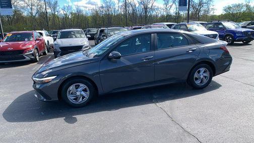 Ecotronic Gray 2025 Hyundai ELANTRA SE