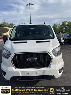 Oxford White 2024 Ford Transit-350 XLT