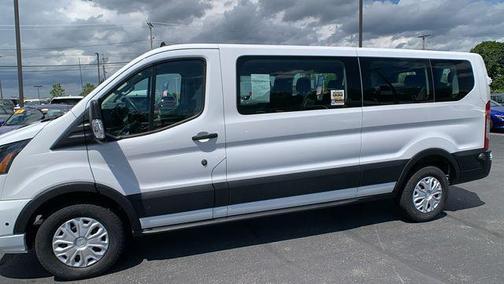 Oxford White 2024 Ford Transit-350 XLT