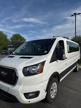 Oxford White 2024 Ford Transit-350 XLT