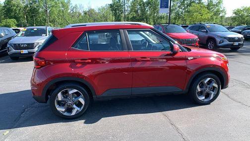 Ultimate Red 2025 Hyundai VENUE Limited