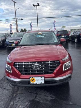 Ultimate Red 2025 Hyundai VENUE Limited