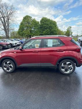 Ultimate Red 2025 Hyundai VENUE Limited