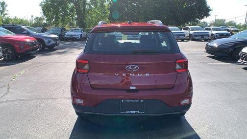 Ultimate Red 2025 Hyundai VENUE Limited