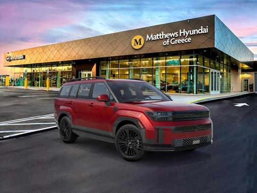 Ultimate Red 2026 Hyundai SANTA FE HEV Calligraphy