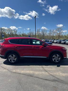 Calypso Red 2022 Hyundai SANTA FE SEL 2.4