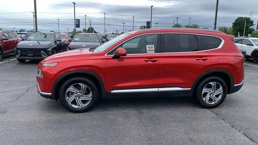 Calypso Red 2022 Hyundai SANTA FE SEL 2.4