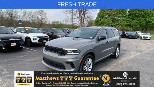 Destroyer Gray Clearcoat 2024 Dodge Durango GT Plus