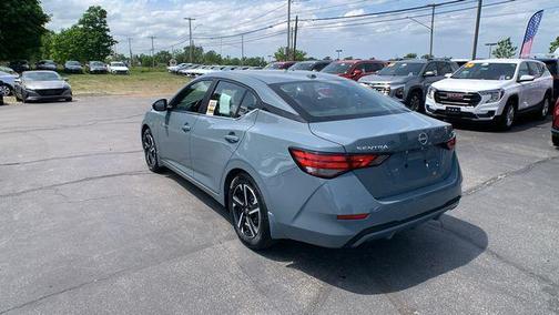 Atlantic Gray Metallic 2024 Nissan Sentra SV