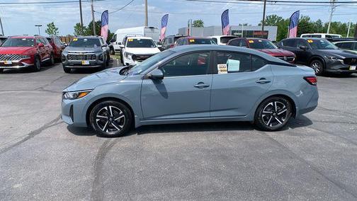 Atlantic Gray Metallic 2024 Nissan Sentra SV
