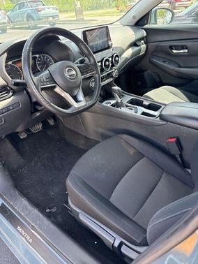 Atlantic Gray Metallic 2024 Nissan Sentra SV