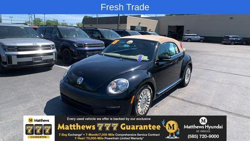 Black Uni 2015 Volkswagen Beetle 1.8T