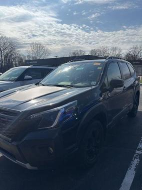 Crystal Black Silica 2023 Subaru Forester Wilderness