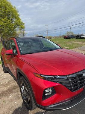 Calypso Red 2023 Hyundai TUCSON Limited