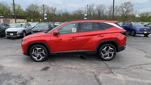 Calypso Red 2023 Hyundai TUCSON Limited