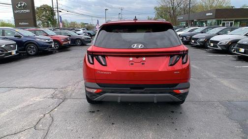 Calypso Red 2023 Hyundai TUCSON Limited