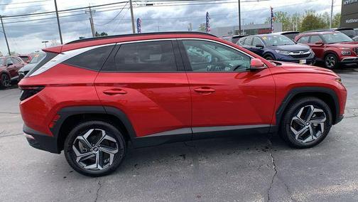 Calypso Red 2023 Hyundai TUCSON Limited