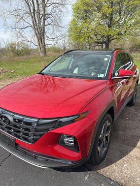 Calypso Red 2023 Hyundai TUCSON Limited