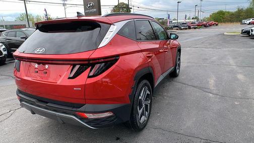 Calypso Red 2023 Hyundai TUCSON Limited