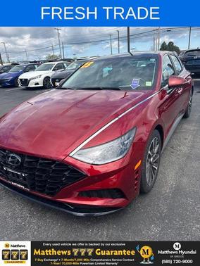 Ultimate Red 2023 Hyundai SONATA Limited