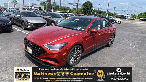 Ultimate Red 2023 Hyundai SONATA Limited
