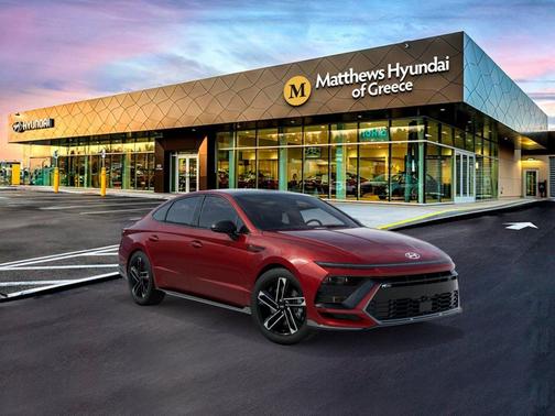 Ultimate Red 2026 Hyundai SONATA N Line