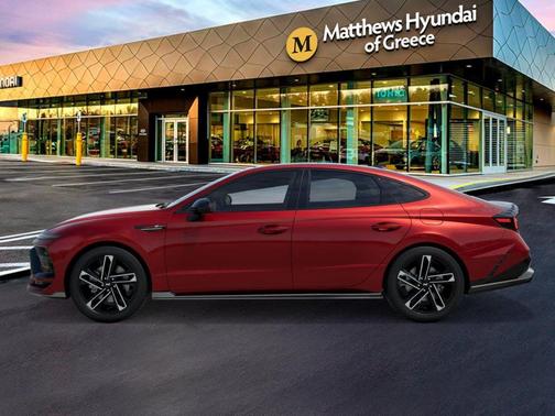 Ultimate Red 2026 Hyundai SONATA N Line