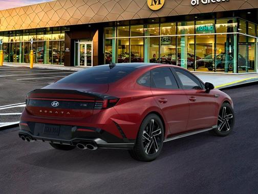 Ultimate Red 2026 Hyundai SONATA N Line