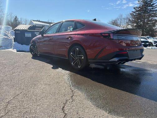 Ultimate red 2024 Hyundai SONATA N Line