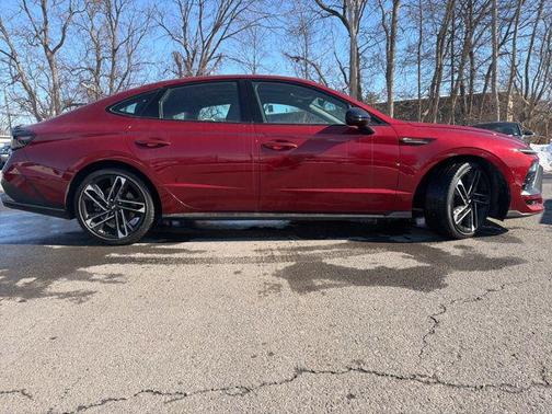 Ultimate red 2024 Hyundai SONATA N Line