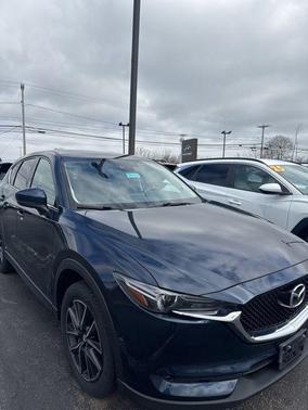 Deep Crystal Blue Mica 2017 Mazda CX-5 Grand Select