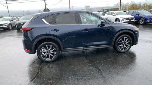 Deep Crystal Blue Mica 2017 Mazda CX-5 Grand Select