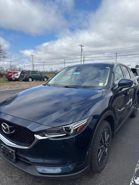 Deep Crystal Blue Mica 2017 Mazda CX-5 Grand Select