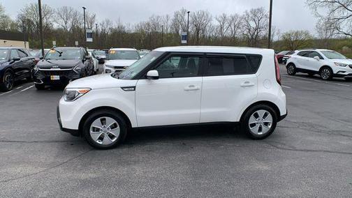 Clear White 2016 Kia Soul Base