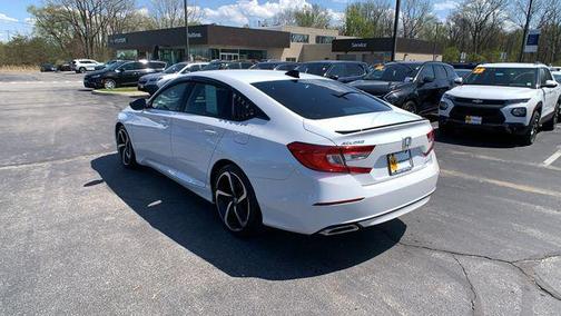 Platinum White Pearl 2022 Honda Accord Sport 1.5T
