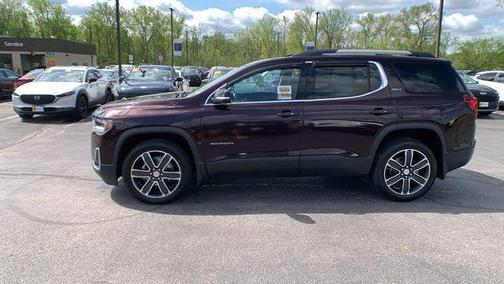 Red Mahogany Metallic 2021 GMC Acadia AWD SLT