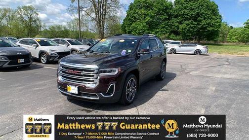 Red Mahogany Metallic 2021 GMC Acadia AWD SLT