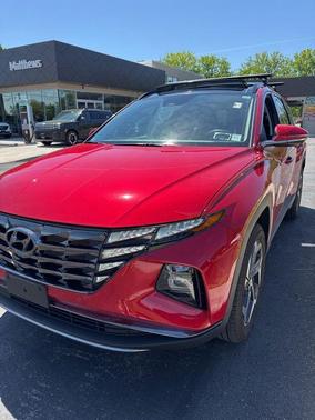 Calypso Red 2023 Hyundai TUCSON Limited