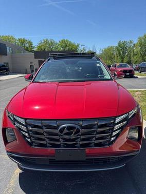 Calypso Red 2023 Hyundai TUCSON Limited