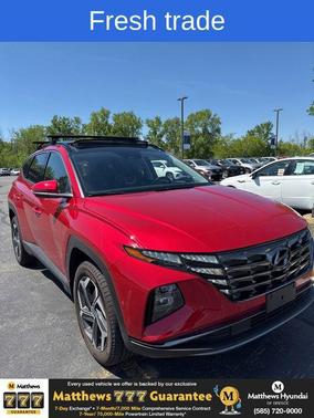 Calypso Red 2023 Hyundai TUCSON Limited