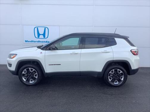 White Clearcoat 2018 Jeep Compass Trailhawk