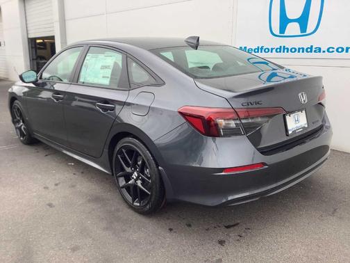 Meteorite Gray Metallic 2026 Honda Civic Hybrid Sport