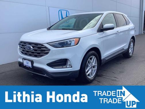 Oxford White 2022 Ford Edge SEL