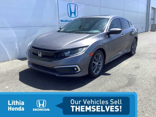 Modern Steel Metallic 2020 Honda Civic EX