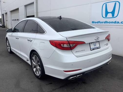 Quartz White Pearl 2015 Hyundai SONATA Limited 2.0T