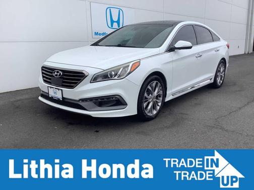 Quartz White Pearl 2015 Hyundai SONATA Limited 2.0T